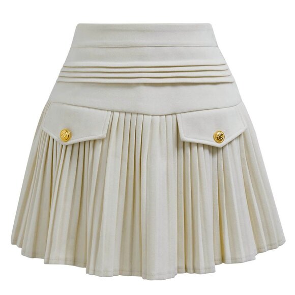 Commense Dresses & Skirts - NEW Mini skirt in Ivory, Size L